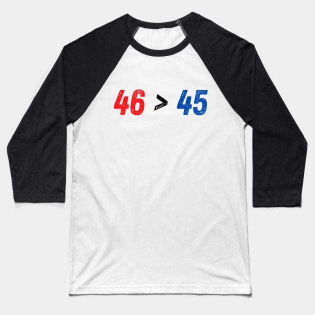 Trump Lost Haha 45 46 Biden Won Election 2020 Baseball T-Shirt by SPOKN